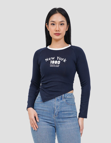 NEVADA SPANDEX NEW YORK KAOS WANITA