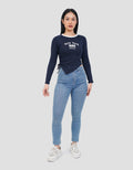 NEVADA SPANDEX NEW YORK KAOS WANITA