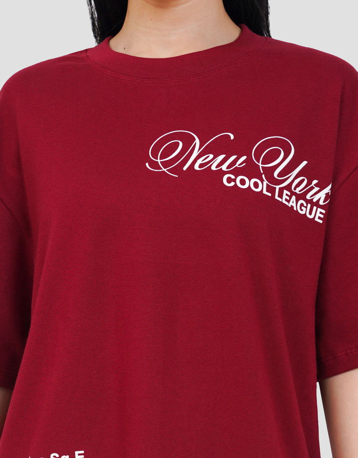 NEVADA LOS ANGELES KAOS OVERSIZE WANITA