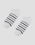Nevada Ankle Stripe Kaus Kaki Wanita