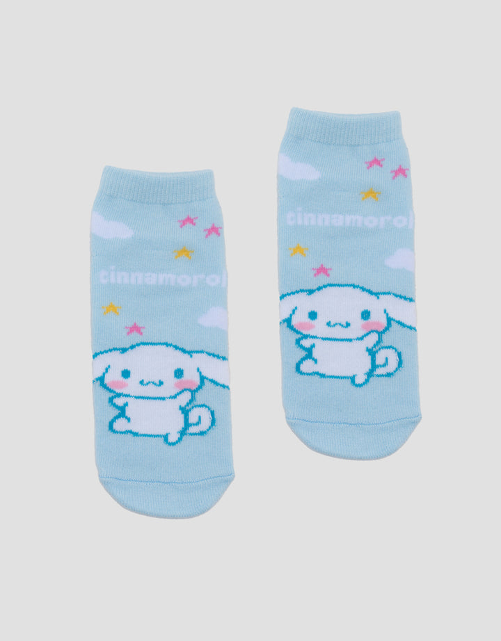 Character Print Cinnamoroll Kaus Kaki Anak Perempuan