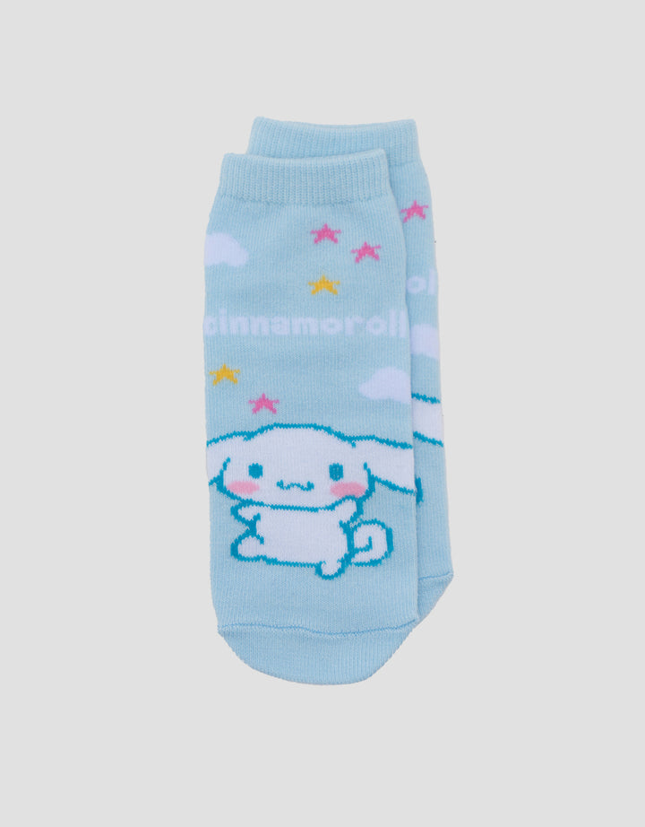 Character Print Cinnamoroll Kaus Kaki Anak Perempuan