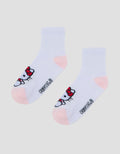 Character Print Hello Kitty Kaus Kaki Anak Perempuan