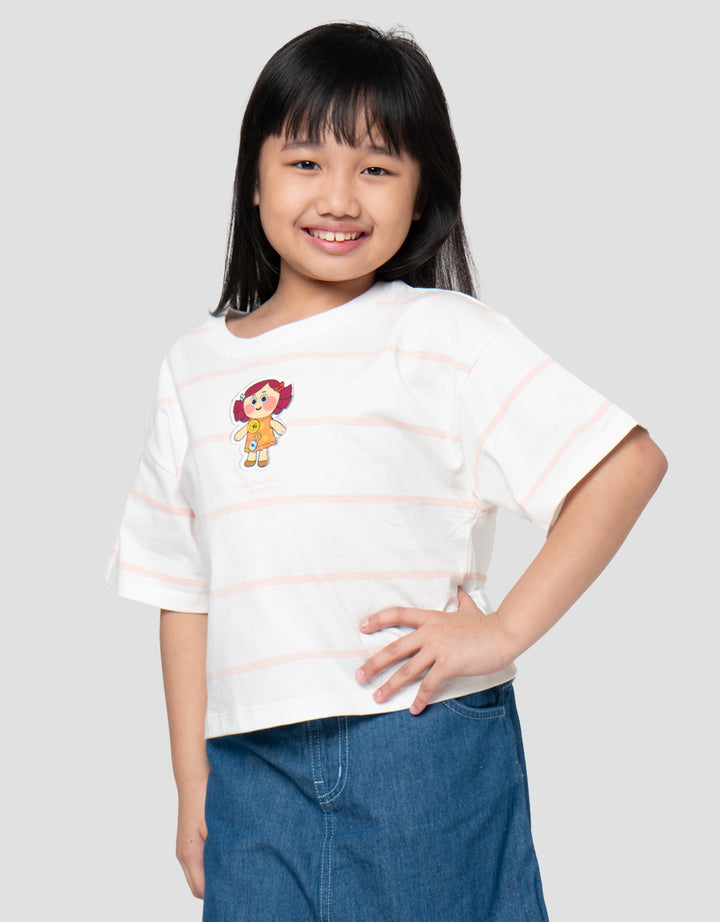 Disney Stripe Toy Story Kaos Anak Perempuan