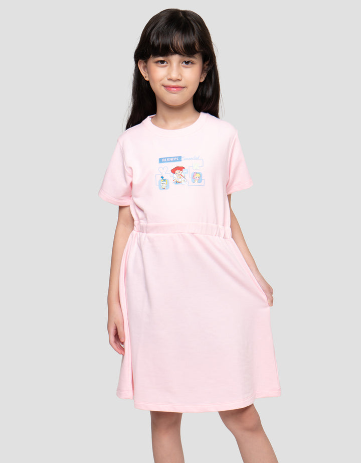 Disney Toy Story Todd Dress Anak Perempuan