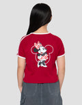 DISNEY PRINT MINNIE BATIK KAOS ANAK PEREMPUAN