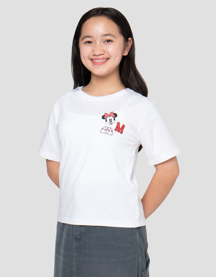 DISNEY MINNIE BATIK KAOS ANAK PEREMPUAN
