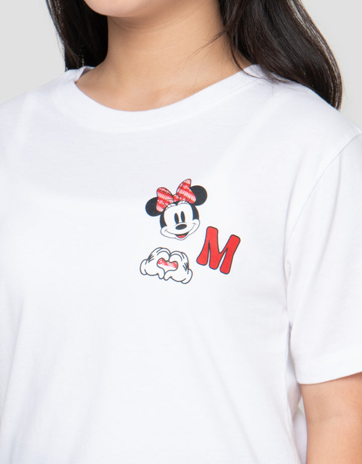 DISNEY MINNIE BATIK KAOS ANAK PEREMPUAN
