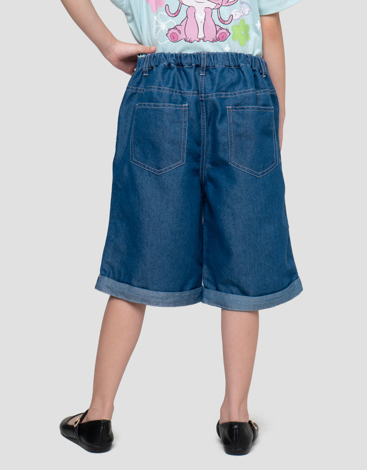 Disney Stitch Celana Jeans Anak Perempuan
