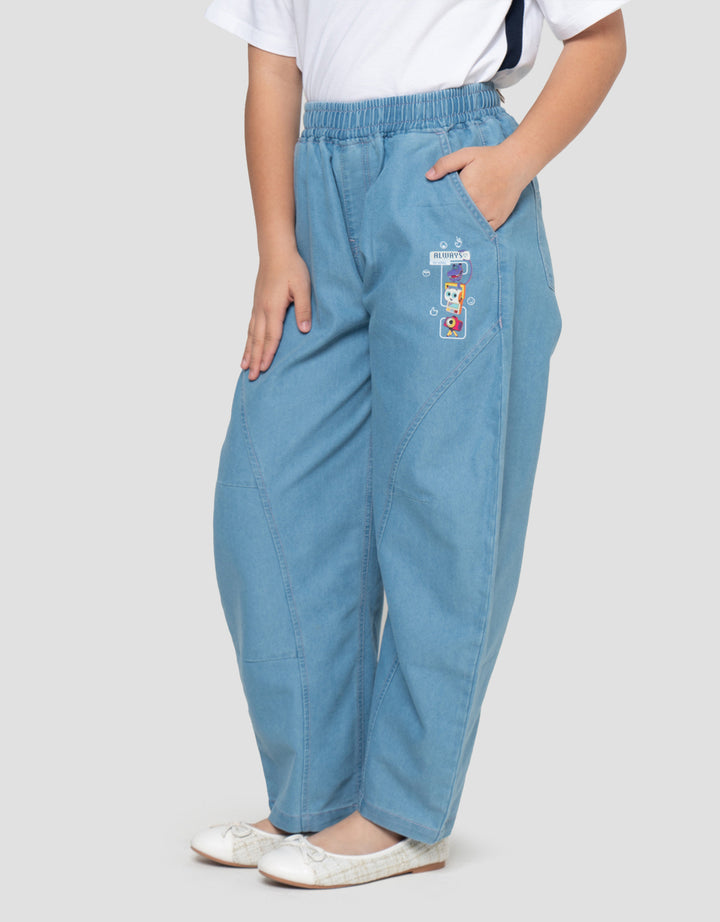 Disney Barrel Toy Story Celana Jeans Anak Perempuan