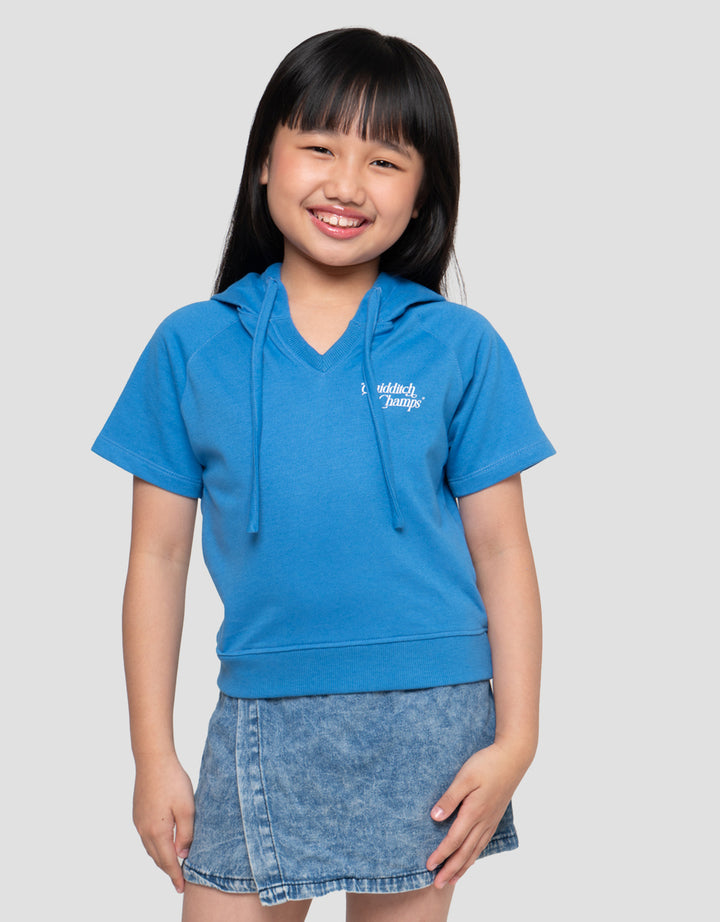 Character Hoodie Rib Kaos Anak Perempuan