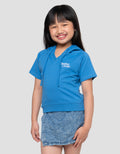Character Hoodie Rib Kaos Anak Perempuan