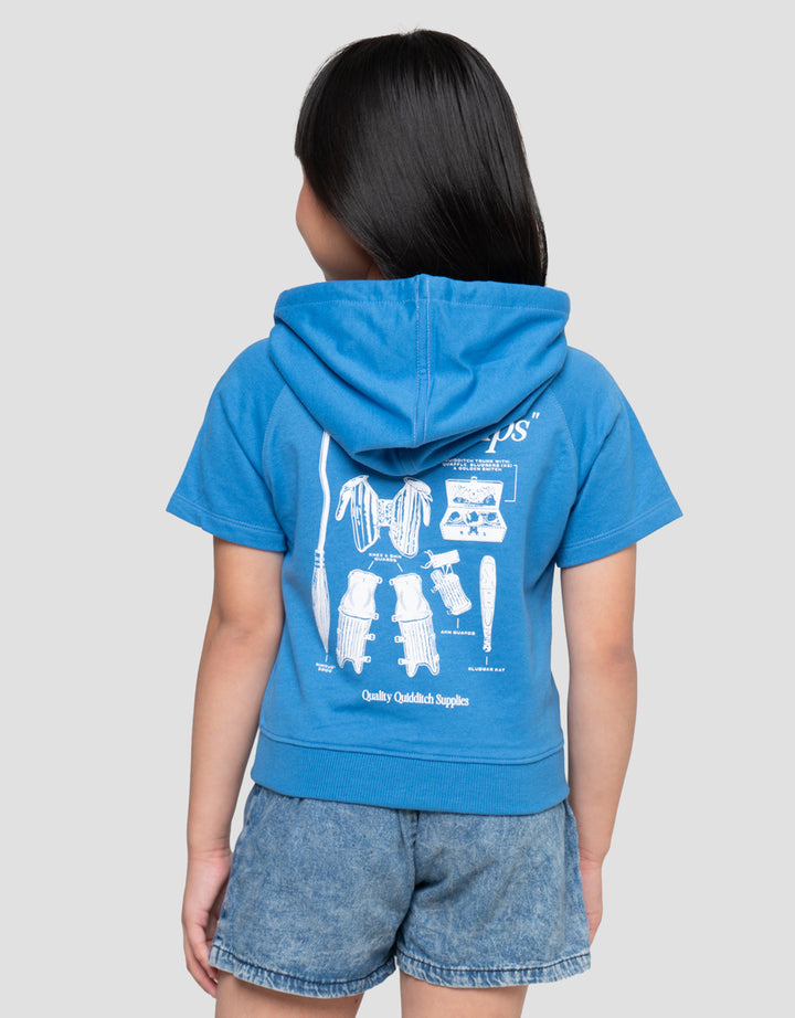 Character Hoodie Rib Kaos Anak Perempuan