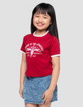 Character Raglan Harry Potter Print Kaos Anak Perempuan