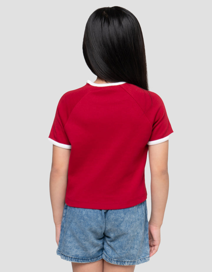 Character Raglan Harry Potter Print Kaos Anak Perempuan