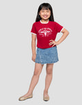 Character Raglan Harry Potter Print Kaos Anak Perempuan