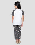 Character Raglan Pakaian Set Piyama Anak Perempuan