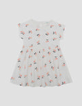 Little M Cherry Jersey Midi Dress Bayi