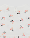 Little M Cherry Jersey Midi Dress Bayi