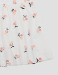 Little M Cherry Jersey Midi Dress Bayi