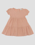 Little M Textured Cringkle Dress Bayi