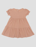 Little M Textured Cringkle Dress Bayi