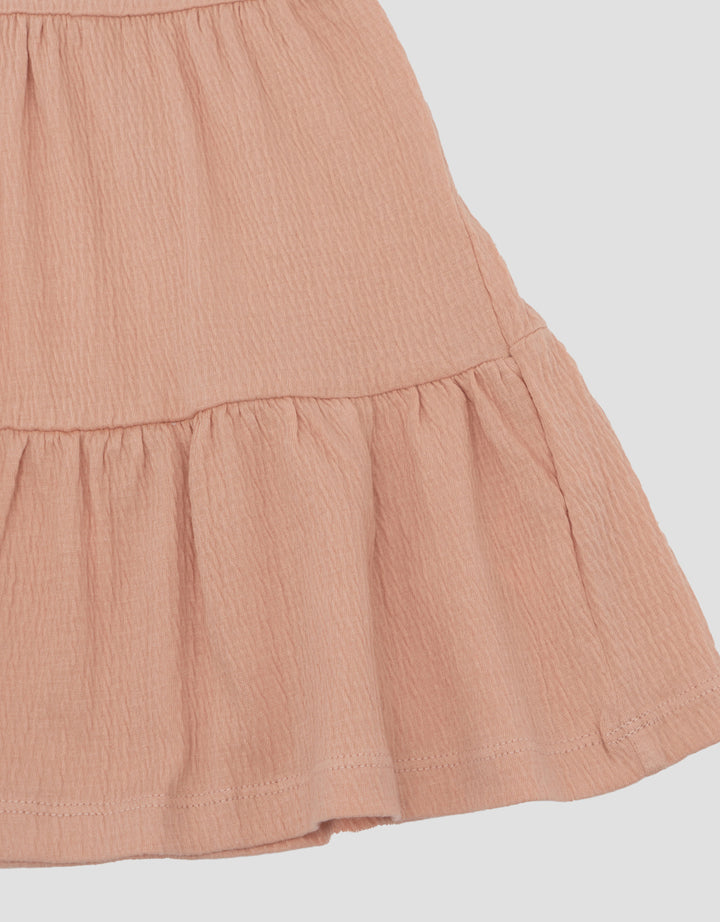 Little M Textured Cringkle Dress Bayi