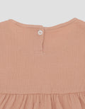 Little M Textured Cringkle Dress Bayi