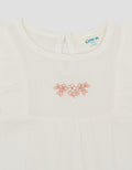 Little M Crinkle Embro Romper Bayi