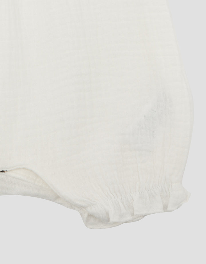 Little M Crinkle Embro Romper Bayi