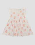 Little M Jersey Fullprint Love Dress Bayi