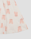 Little M Jersey Fullprint Love Dress Bayi