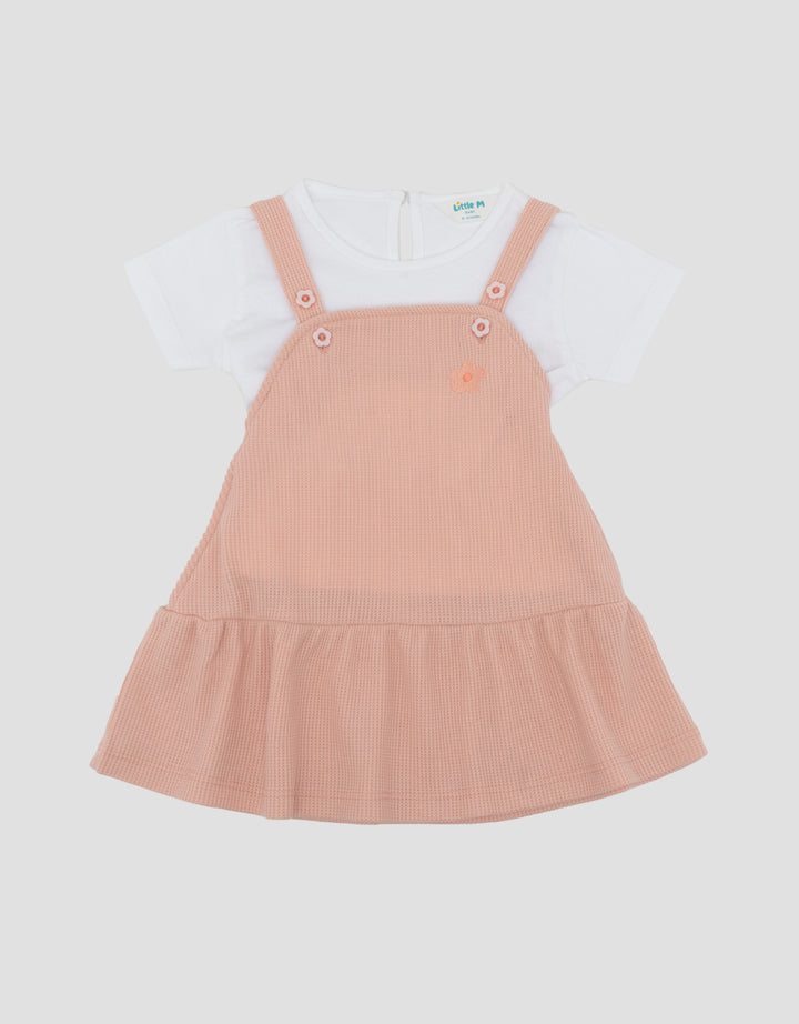 Little M Waffle Midi Dress Bayi
