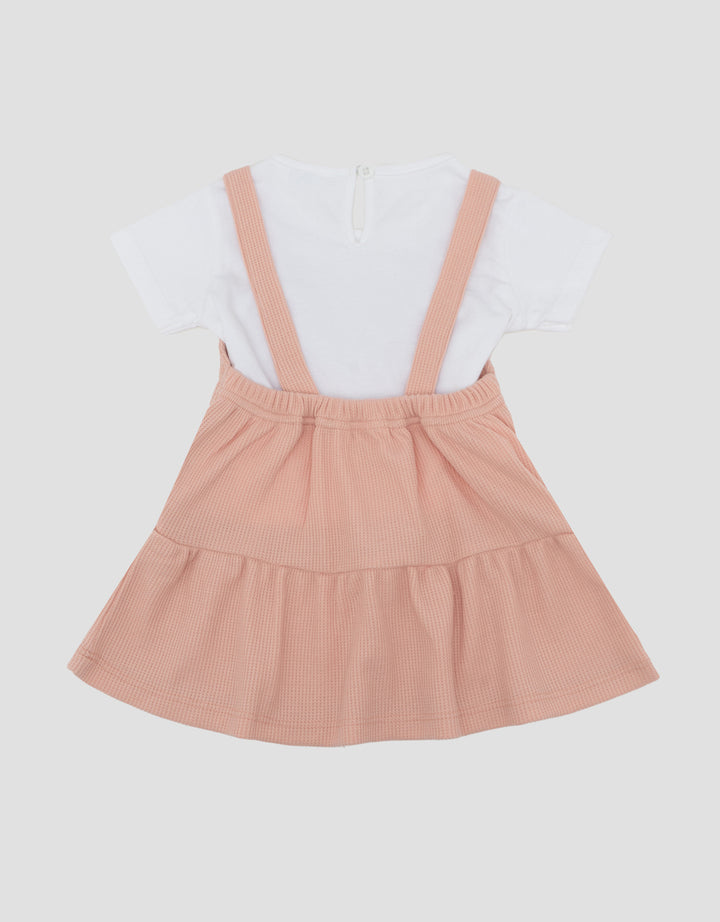 Little M Waffle Midi Dress Bayi