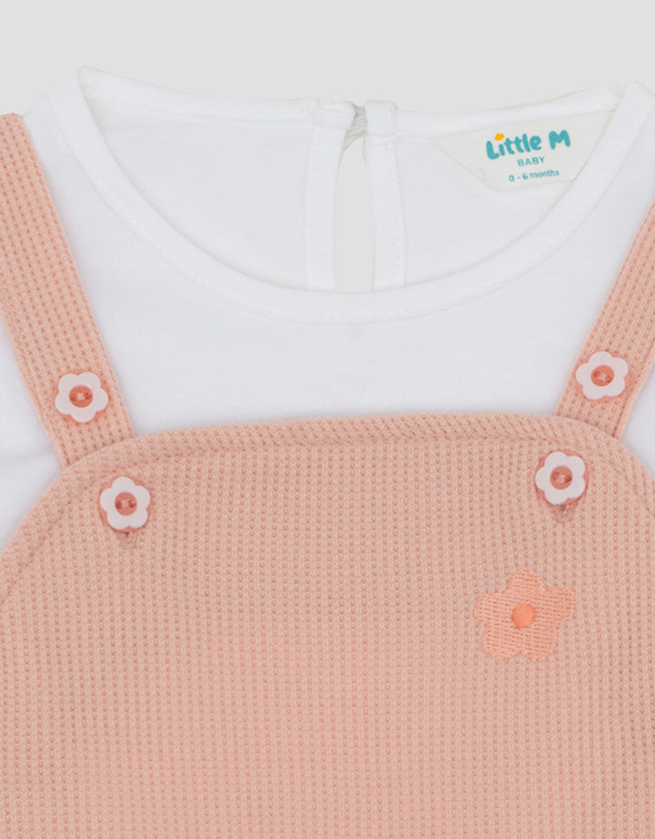 Little M Waffle Midi Dress Bayi