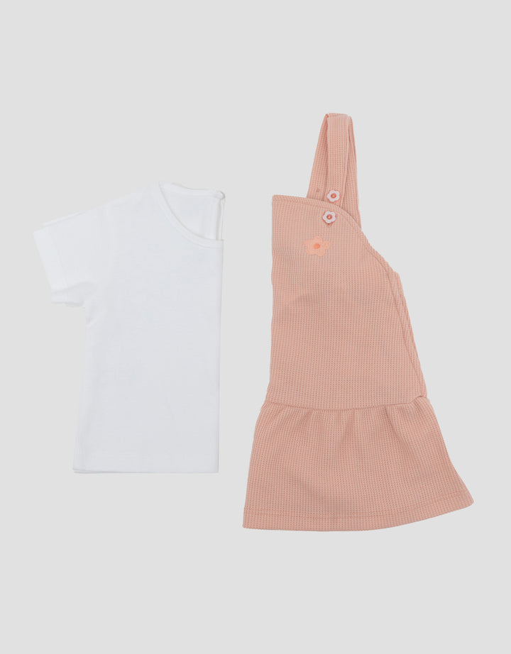 Little M Waffle Midi Dress Bayi