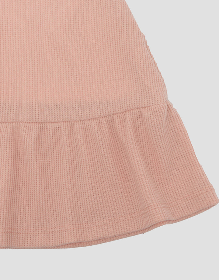 Little M Waffle Midi Dress Bayi