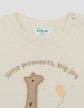 Little M Applique Giraffe Kaos Bayi