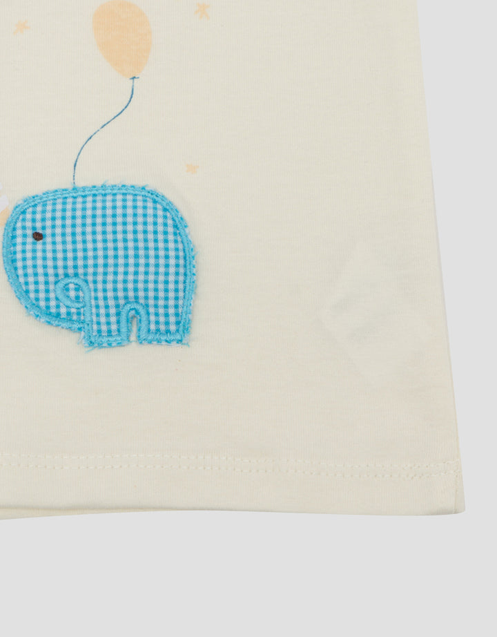Little M Applique Giraffe Kaos Bayi