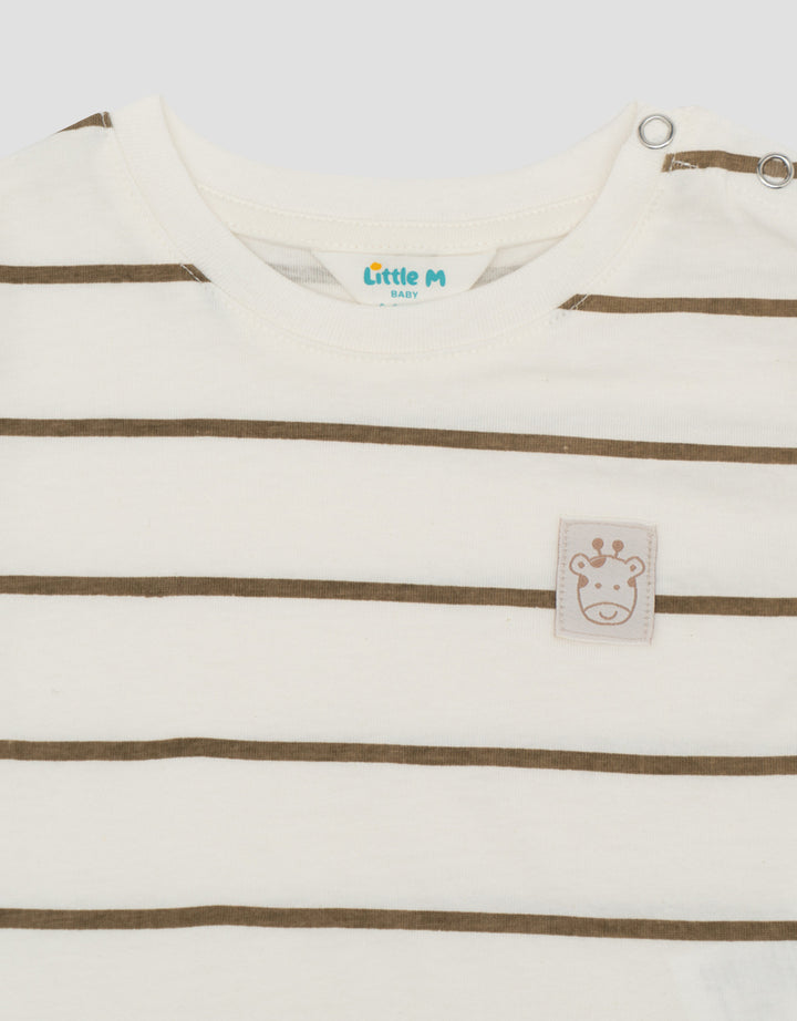 Little M Tape Fullprint Kaos Bayi
