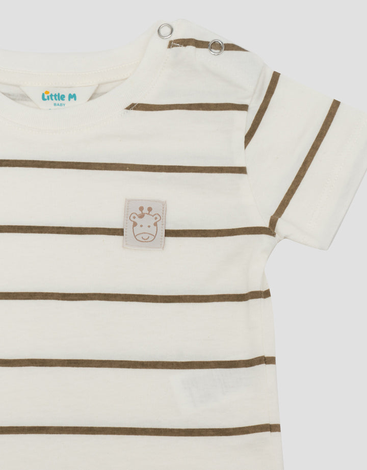 Little M Tape Fullprint Kaos Bayi