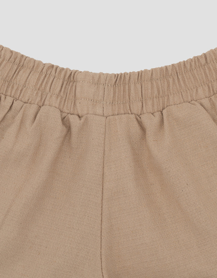 Little M Woven Textured Veneta Celana Pendek Bayi