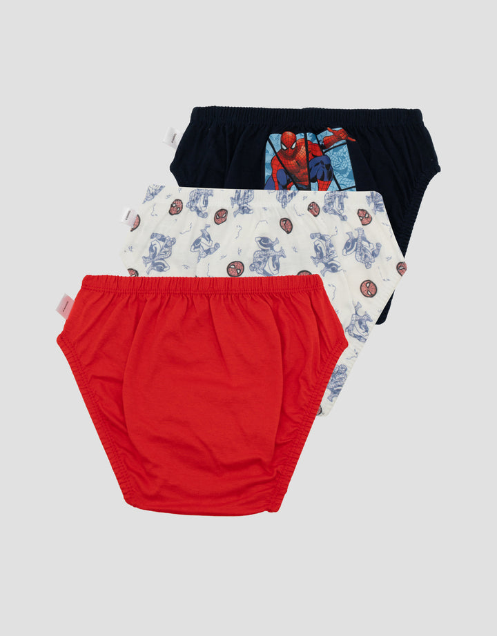 Marvel Pack Of 3 Spiderman Beyond Amazing Celana Dalam Anak Laki-Laki