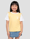 Character Rompi Pita Harry Potter Print Kaos Anak Perempuan