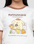 Character Pompompurin Kaos Anak Perempuan