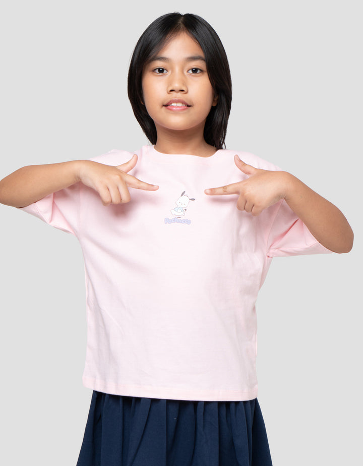 Character Pochacco Kaos Anak Perempuan