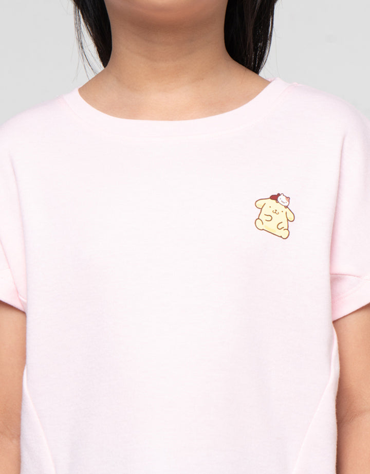 Character Pompompurin Kaos Anak Perempuan