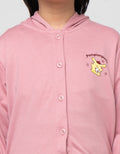 Character Pompompurin Jaket Hoodie Anak Perempuan