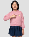 Character Pompompurin Jaket Hoodie Anak Perempuan
