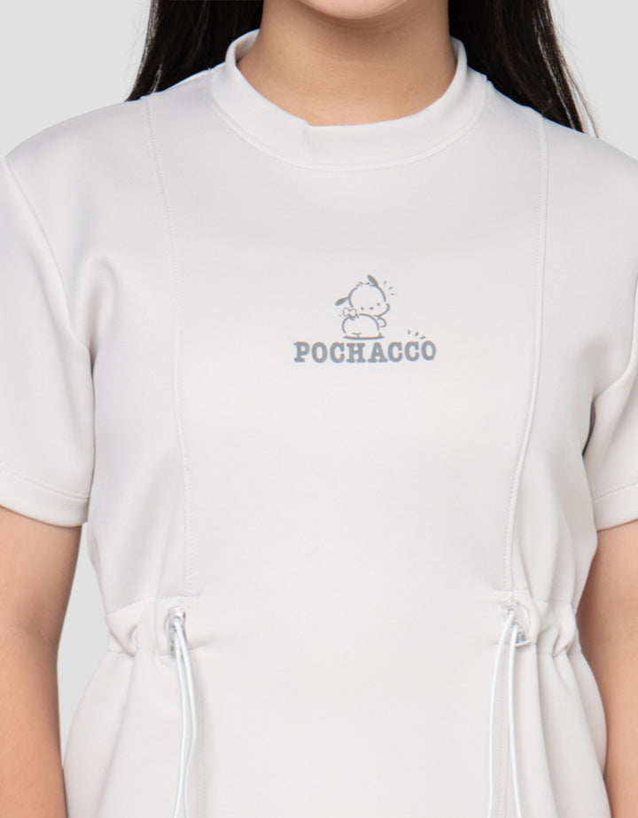 CHARACTER POCHACCO DUNBALL MIDI DRESS ANAK PEREMPUAN